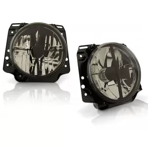 HEADLIGHTS SMOKE fits VW GOLF 2 08.83-08.91