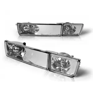 FRONT DIRECTION with FOG LIGHTS CHROME fits VW GOLF 3 / VENTO