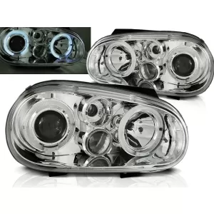 VW GOLF 4 09.97-09.03 ANGEL EYES CHROME
