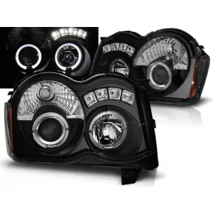 CHRYSLER JEEP GRAND CHEROKEE 08-10 ANGEL EYES BLACK
