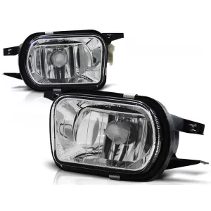 FOG LIGHTS CHROME fits MERCEDES W203 07.00-03.04 / SLK R170