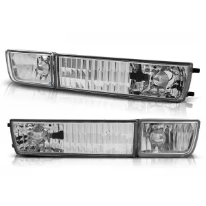 FRONT DIRECTION with FOG LIGHTS CHROME fits VW GOLF 3 / VENTO