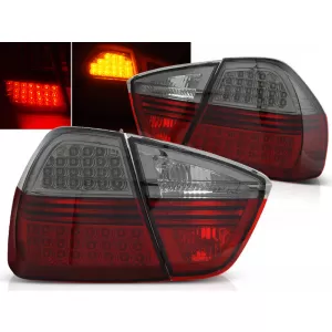 LED TAIL LIGHTS RED SMOKE fits BMW E90 03.05-08.08