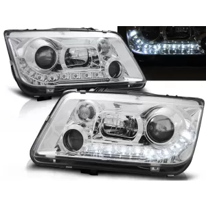 HEADLIGHTS DAYLIGHT CHROME fits VW BORA 09.98-05.05