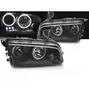DODGE CHARGER LX 06-10 ANGEL EYES BLACK