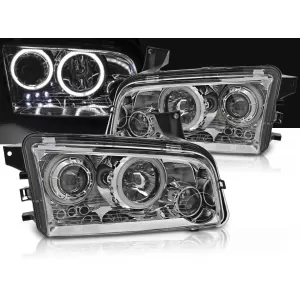 DODGE CHARGER LX 06-10 ANGEL EYES CCFL CHROME