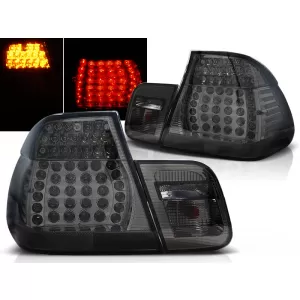 LED TAIL LIGHTS SMOKE fits BMW E46 09.01-03.05 SEDAN