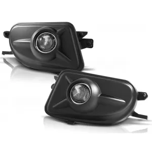 FOG LIGHTS BLACK fits MERCEDES W210 99-02/ CLK/ SLK