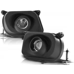 FOG LIGHTS BLACK fits MERCEDES W210 95-05.99