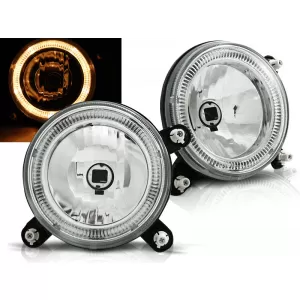 HEADLIGHTS ANGEL EYES CHROME fits VW GOLF 1 / GOLF 2