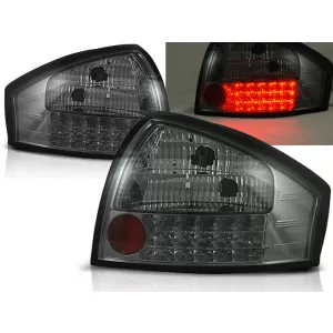LED TAIL LIGHTS SMOKE fits AUDI A6 05.97-05.04