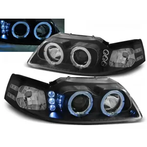 FORD MUSTANG 98-04 ANGEL EYES BLACK