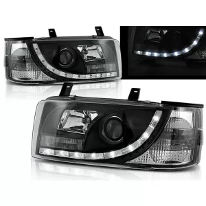 HEADLIGHTS DAYLIGHT BLACK fits VW T4 90-03.03 TRANSPORTER