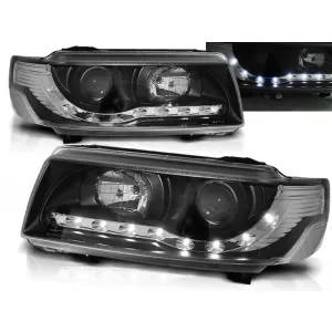 HEADLIGHTS DAYLIGHT BLACK fits VW PASSAT B4 11.93-05.97