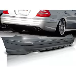 REAR BUMPER SPORT PDC fits MERCEDES W211 06-09 SEDAN