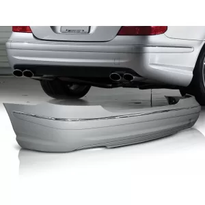 REAR BUMPER SPORT fits MERCEDES W211 02-09 SEDAN