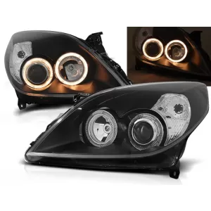 OPEL VECTRA C 09.05-08 ANGEL EYES BLACK 