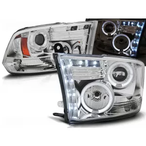 DODGE RAM 09-18 ANGEL EYES CHROME