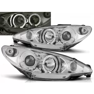 PEUGEOT 206 10.98-02 ANGEL EYES CHROME