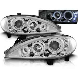 RENAULT MEGANE 03.99-10.02 ANGEL EYES CHROME