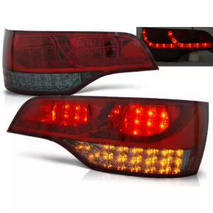 LED TAIL LIGHTS RED SMOKE fits AUDI Q7 06-09