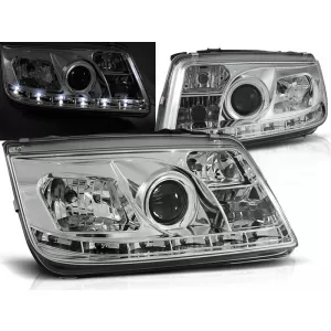 HEADLIGHTS DAYLIGHT CHROME fits VW BORA 09.98-05.05