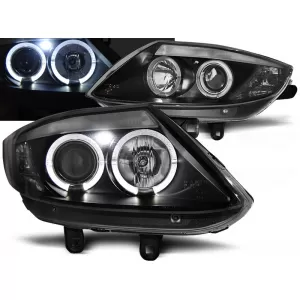 HEADLIGHTS ANGEL EYES BLACK fits BMW Z4 E85 E86 02-08