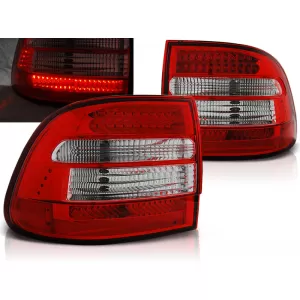 LED TAIL LIGHTS RED WHITE fits PORSCHE CAYENNE 02-06