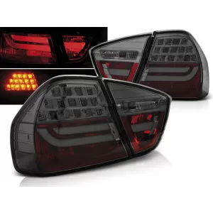 LED BAR TAIL LIGHTS SMOKE fits BMW E90 03.05-08.08