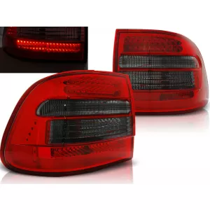 LED TAIL LIGHTS RED SMOKE fits PORSCHE CAYENNE 02-06