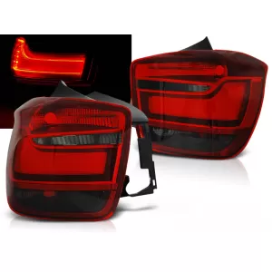 LED BAR TAIL LIGHTS RED SMOKE fits BMW F20 / F21 11-12.14
