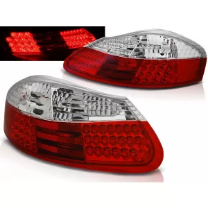 LED TAIL LIGHTS RED WHITE fits PORSCHE BOXSTER 96-04