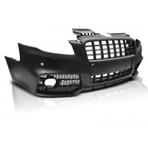 image-60-Sport első lökhárító fekete PDC-vel Audi A4 04-08