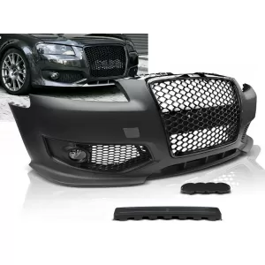 FRONT BUMPER SPORT BLACK fits AUDI A3 06.05-04.08