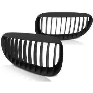 GRILLE BLACK MATT fits BMW E63/E64 02-10