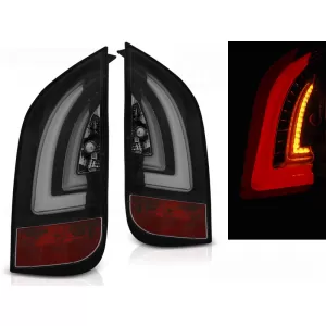LED BAR TAIL LIGHTS SMOKE BLACK fits VW UP! 3.11- / SKODA CITIGO 12.11- 