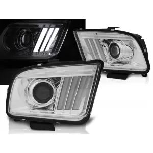 FORD MUSTANG 04-09 TUBE LIGHT CHROME
