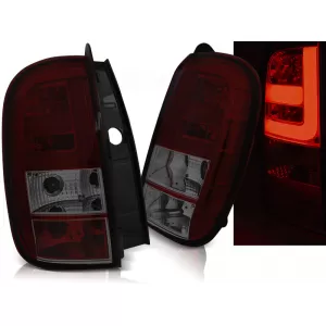 DACIA DUSTER 04.10- LED BAR RED SMOKE