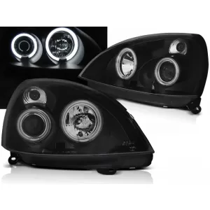RENAULT CLIO II 06.01-09.05 ANGEL EYES CCFL BLACK