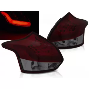 FORD FOCUS 3 11-10.14 HATCHBACK RED SMOKE LED BAR