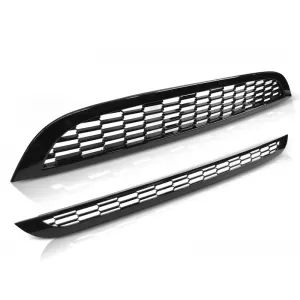 image-49-GRILLE S TYPE GLOSSY BLACK fits MINI COOPER 01-06 R50 / R53