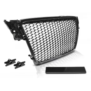 GRILLE SPORT GLOSSY BLACK fits AUDI A4 B8 08-11