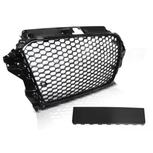 GRILLE SPORT GLOSSY BLACK fits AUDI A3 (8V) 12-16