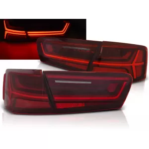 LED BAR TAIL LIGHTS RED WHITE SEQ fits AUDI A6 C7 11-14 LIMOUSINE