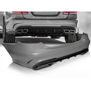 REAR BUMPER SPORT fits MERCEDES W212 13-16 4D