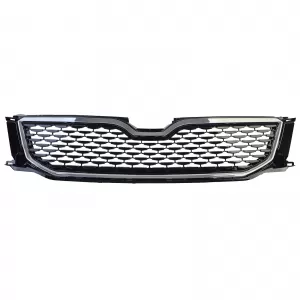 Griglia sportiva in cromo nero adatta per Skoda Octavia 5E pre-facelift 12-17-image-6268317