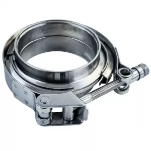 Stainless Steel V-Band Clamp Set with Quick Release 3" 76mm
