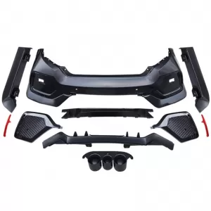 Bodykit TR paraurti minigonne griglia adatto per Honda Civic FC 16-20 berlina-image-6268366