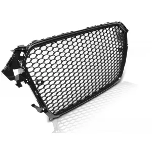 GRILLE SPORT GLOSSY FRAME BLACK PDC fits AUDI A4 B8 11.11-15