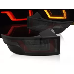 LAND ROVER RANGE ROVER EVOQUE 11-18 RED SMOKE BLACK LED